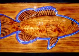 Cypress Grouper Slab Mount with LED Light
