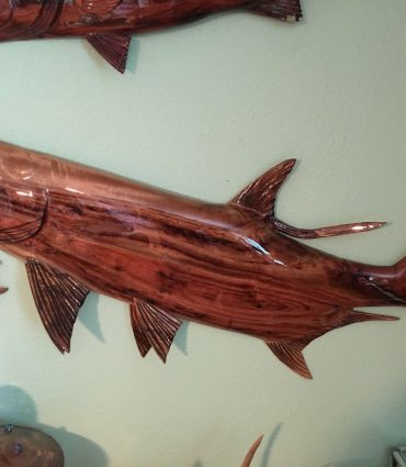 Large Tarpon Fish Taxidermy