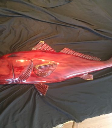 Award Winning Red Drum Fish Sculpture