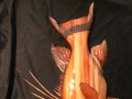 Camphor Wood Hog Fish Sculpture/Carving