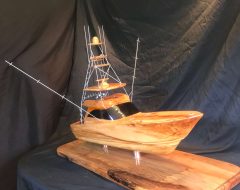 Fishing Yacht/Boat Wood Model/Replica