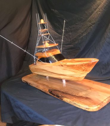 Fishing Yacht/Boat Wood Model/Replica