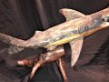 Hammer Head Shark Wood Carving/Sculpture