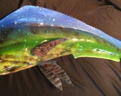 LED Light Up Mahi Mahi Sculpture